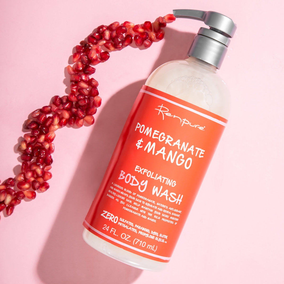 Pomegranate & Mango Body Wash Renpure