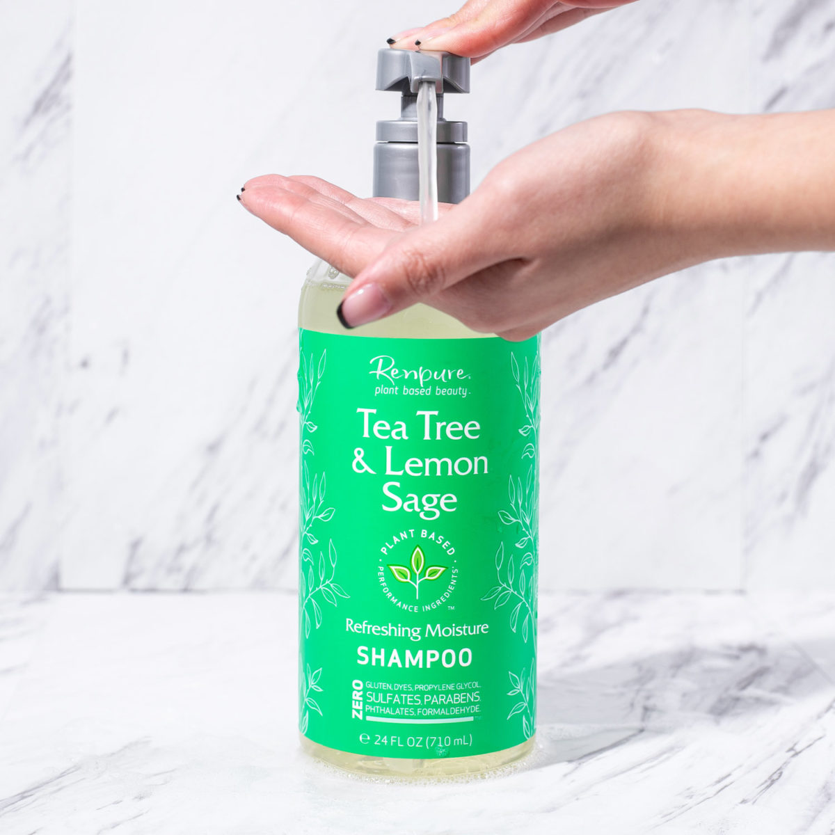 Tea Tree & Lemon Sage Refreshing Moisture Shampoo Renpure