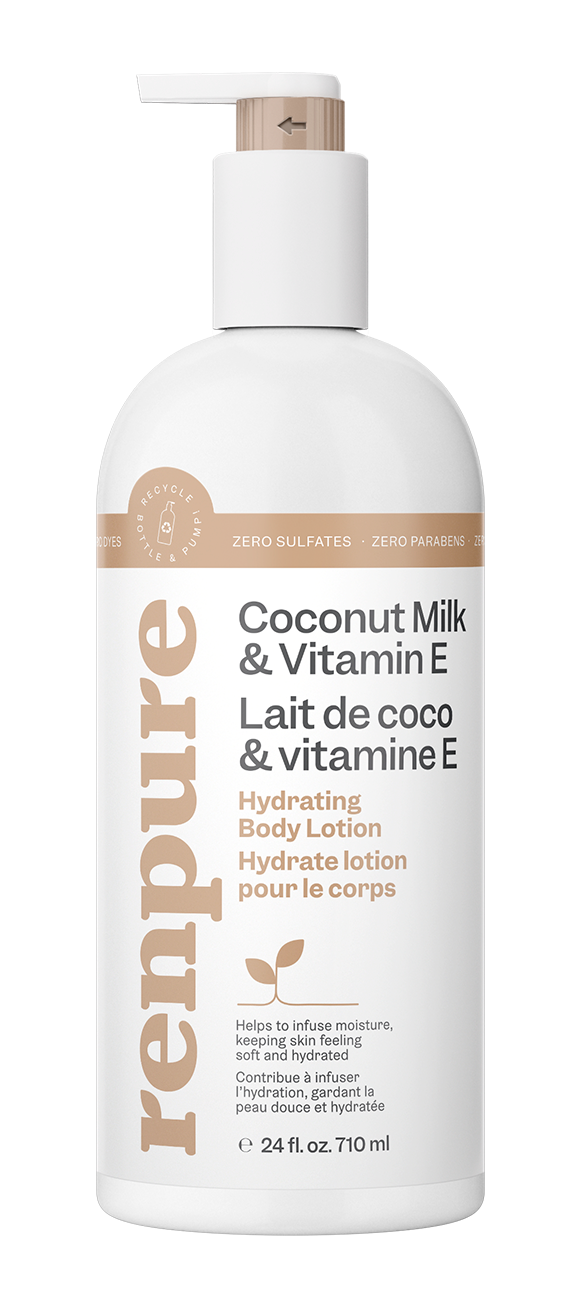 persoonlijkheid Detective Voorspellen Coconut Milk & Vitamin E Hydrating Body Lotion | Renpure