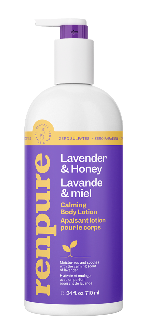 Evolueren Idool Station Lavender & Honey Calming Body Lotion | Renpure
