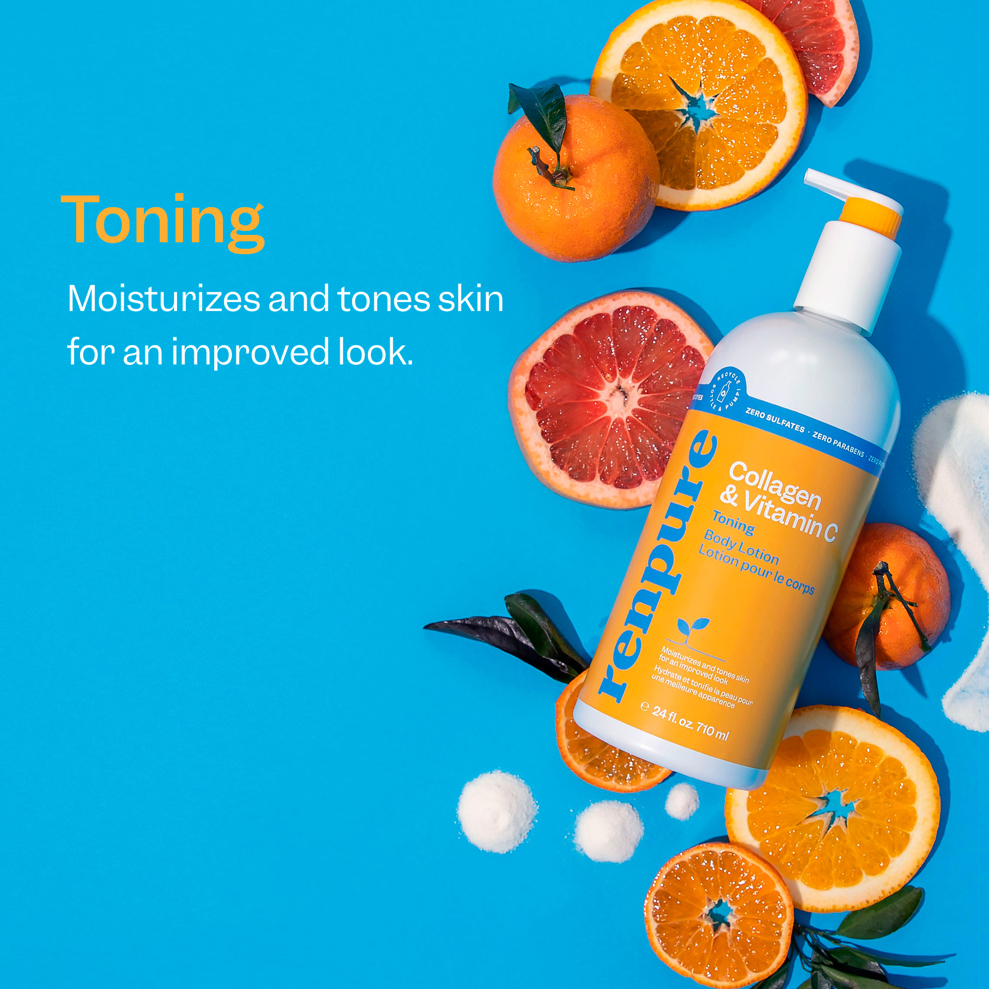 Collagen & Vitamin C Toning Body Lotion Renpure